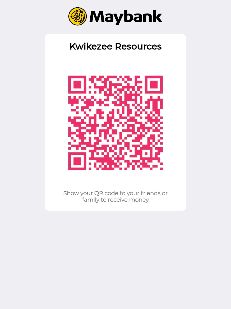 DuitNow QR Code Kwikezee Resources