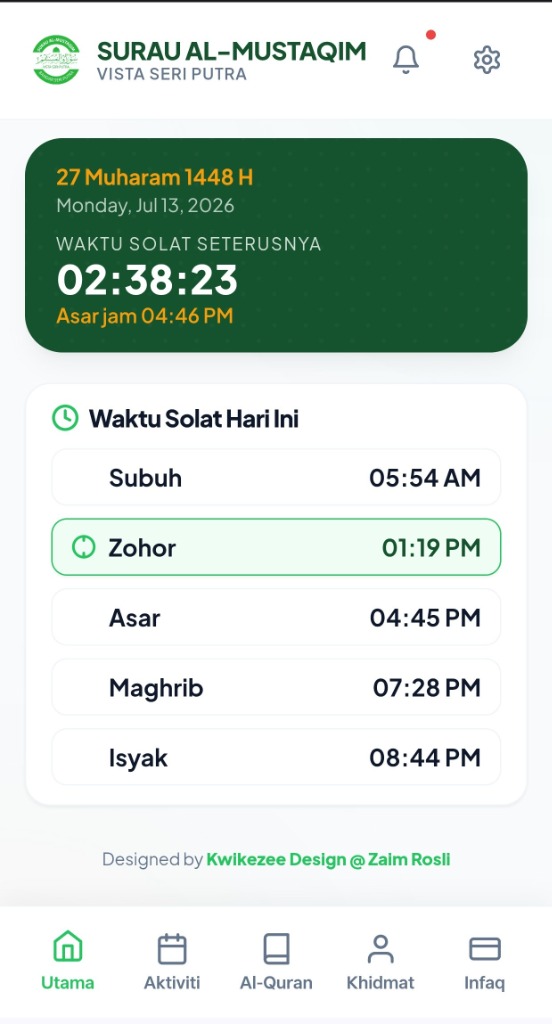 Surau Al-Mustaqim Vista Seri Putra